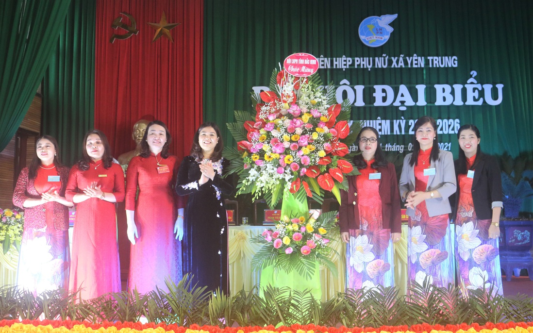 Bắc Ninh tổ chức đại hội điểm phụ nữ cơ sở tại xã Yên Trung 