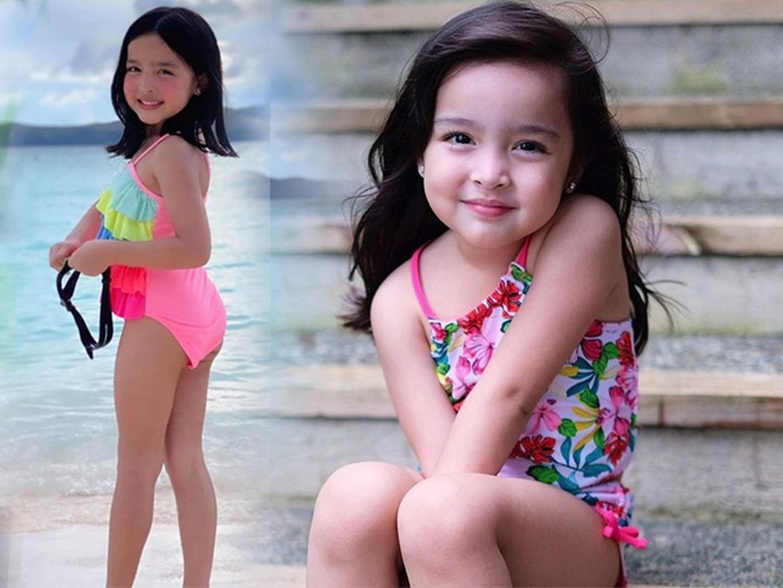 Con gái đệ nhất mỹ nhân Philippines diện bikini khoe chân dài