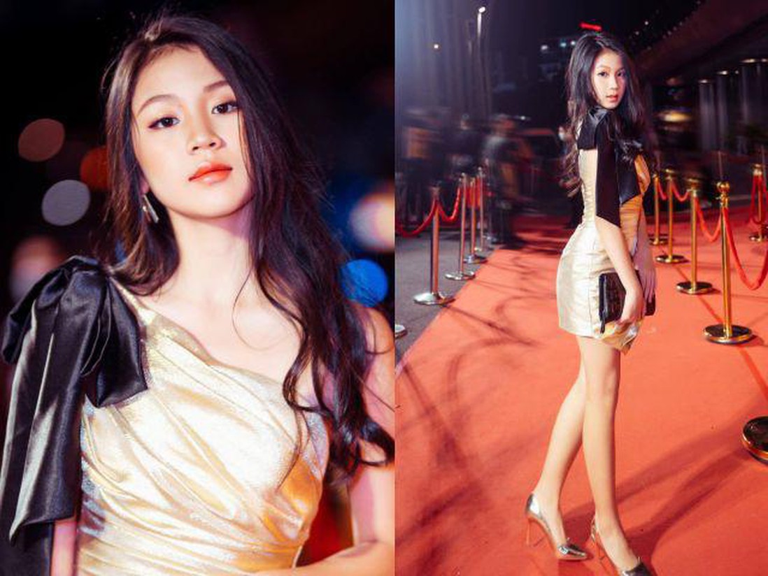 Con gái Lưu Thiên Hương: 16 tuổi đã mang giày cao gót, gợi cảm có khí chất như Hoa hậu