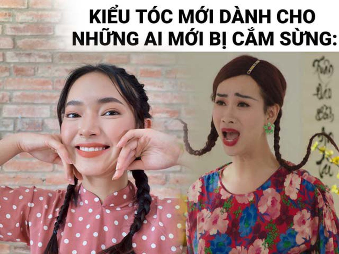 Tóc "cắm sừng" được dự đoán là xu hướng Tết 2021