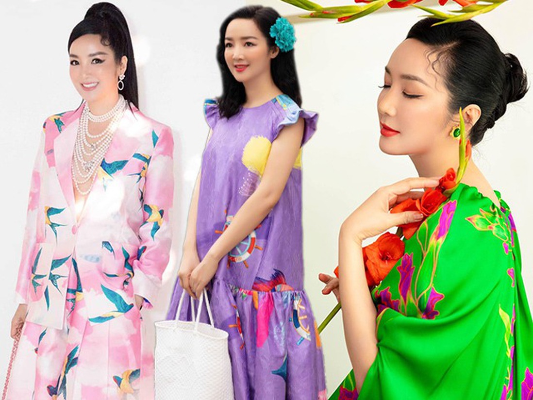 Hoa hậu giữ vương miện lâu nhất Việt Nam mê diện màu chóe "cưa sừng làm nghé"