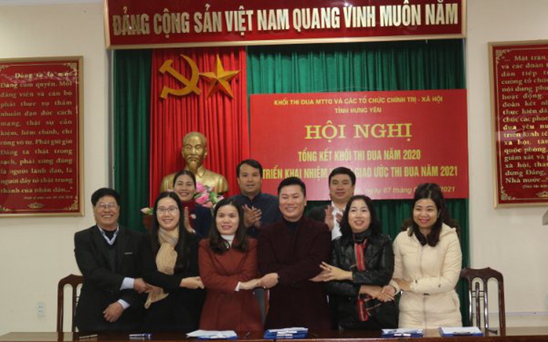 Hưng Yên: Hội phụ nữ dẫn đầu khối thi đua Mặt trận Tổ quốc và các tổ chức chính trị-xã hội của tỉnh
