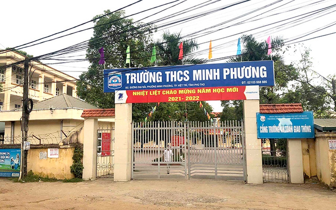 Phú Thọ: Một trường học tạm dừng giảng dạy do liên quan đến ca Covid-19 ở Hà Nội