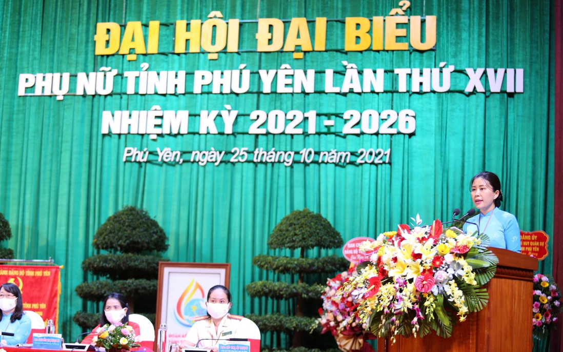 ĐHĐB Phụ nữ tỉnh Phú Yên: Xác định 3 khâu đột phá nhiệm kỳ 2021-2026