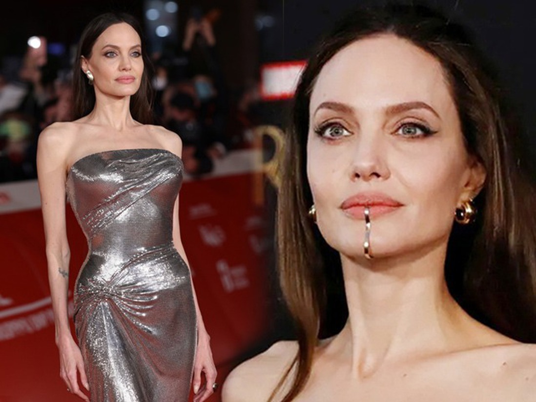 Sau 8 năm làm lại ngực, Angelina Jolie sải bước thảm đỏ, câu chuyện đằng sau gây xúc động
