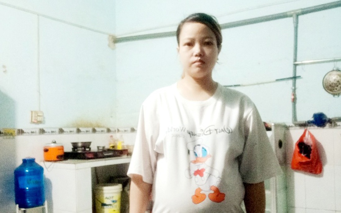 Nữ công nhân "mắc kẹt" ở Bình Dương mong được hỗ trợ để sinh con