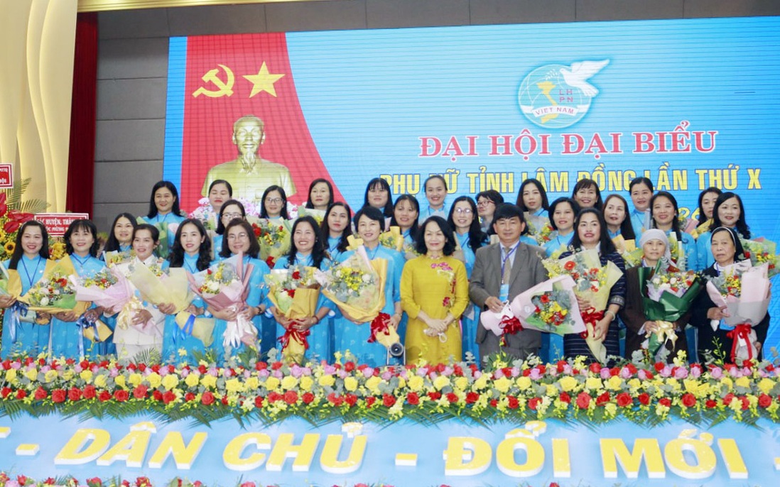 Bà Phạm Thị Ánh Tuyết tái đắc cử Chủ tịch Hội LHPN tỉnh Lâm Đồng khóa X