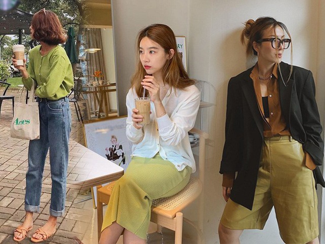 Đồ màu xanh quả bơ "phủ sóng" dịp cuối năm, nàng lưu 10 outfit này là bắt kịp xu hướng