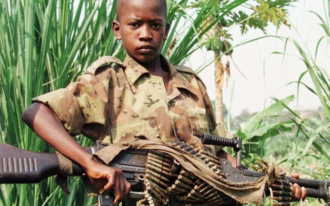 Khu vực có nhiều binh lính trẻ em nhất thế giới