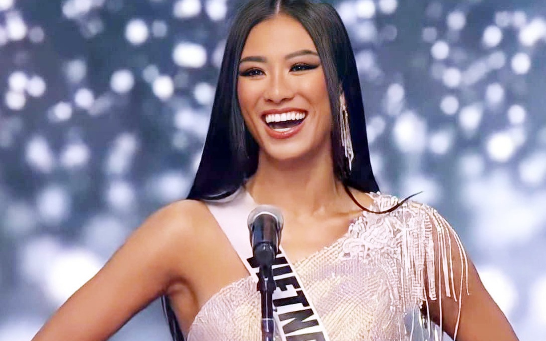 Kim Duyên vào Top 16 Hoa hậu Hoàn vũ 2021