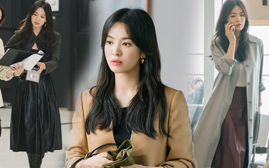Những mẫu áo khoác Song Hye Kyo diện trong phim mới nhanh chóng được mua sạch