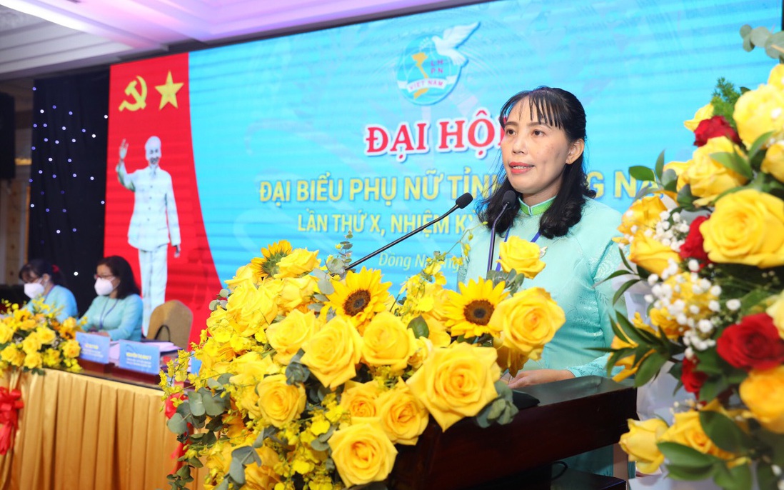 Bà Lê Thị Thái tái đắc cử Chủ tịch Hội LHPN tỉnh Đồng Nai 