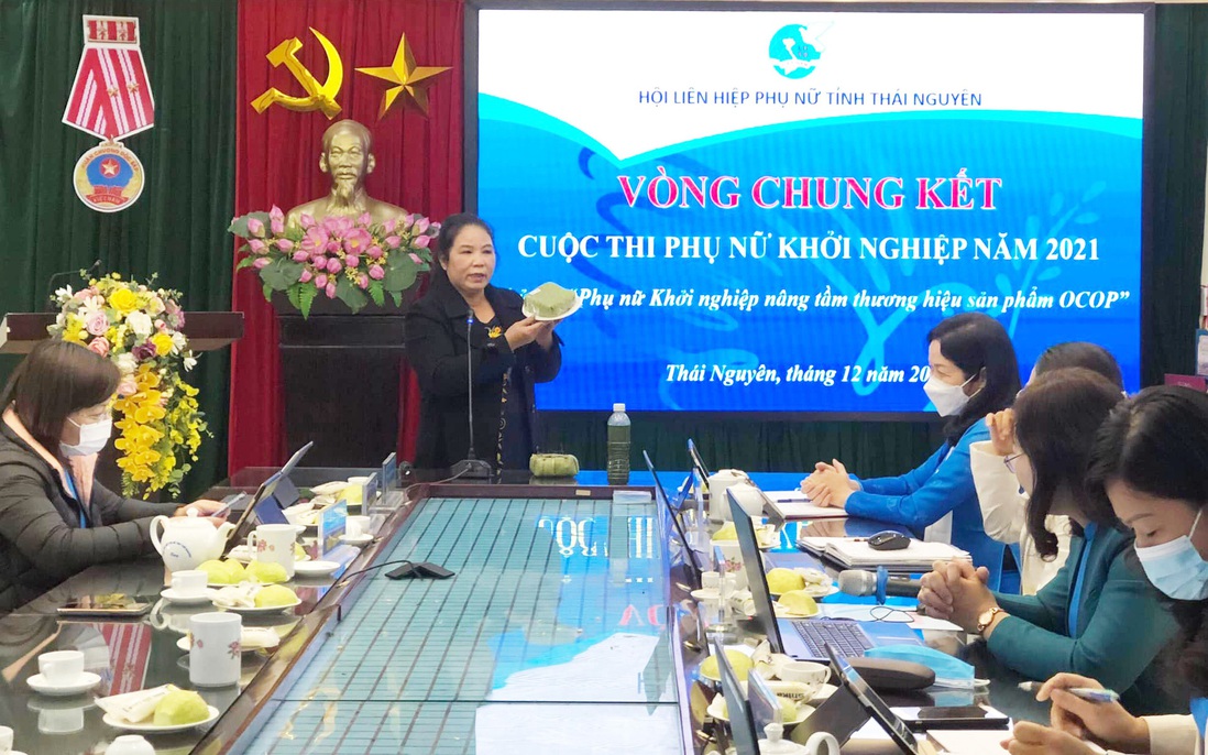 Sản phẩm OCOP 5 sao giành giải Nhất "Phụ nữ khởi nghiệp” tỉnh Thái Nguyên 2021