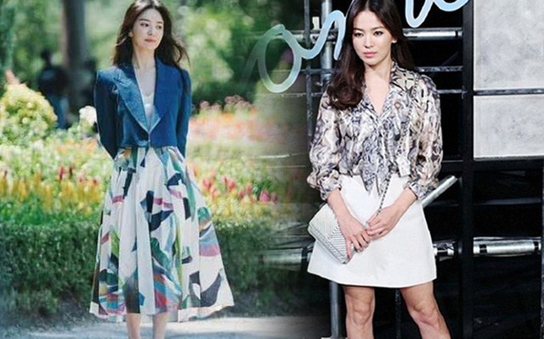 Song Hye Kyo giờ chỉ đam mê một mốt váy "kéo" chân dài