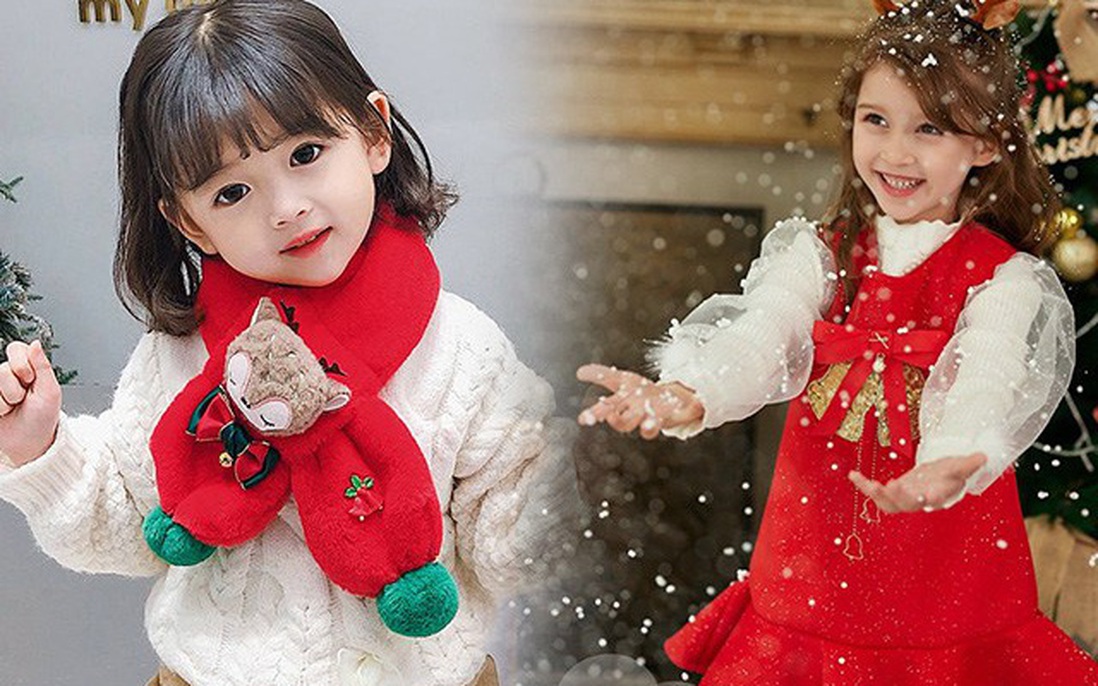 10 trang phục Noel xinh lung linh dành cho bé yêu