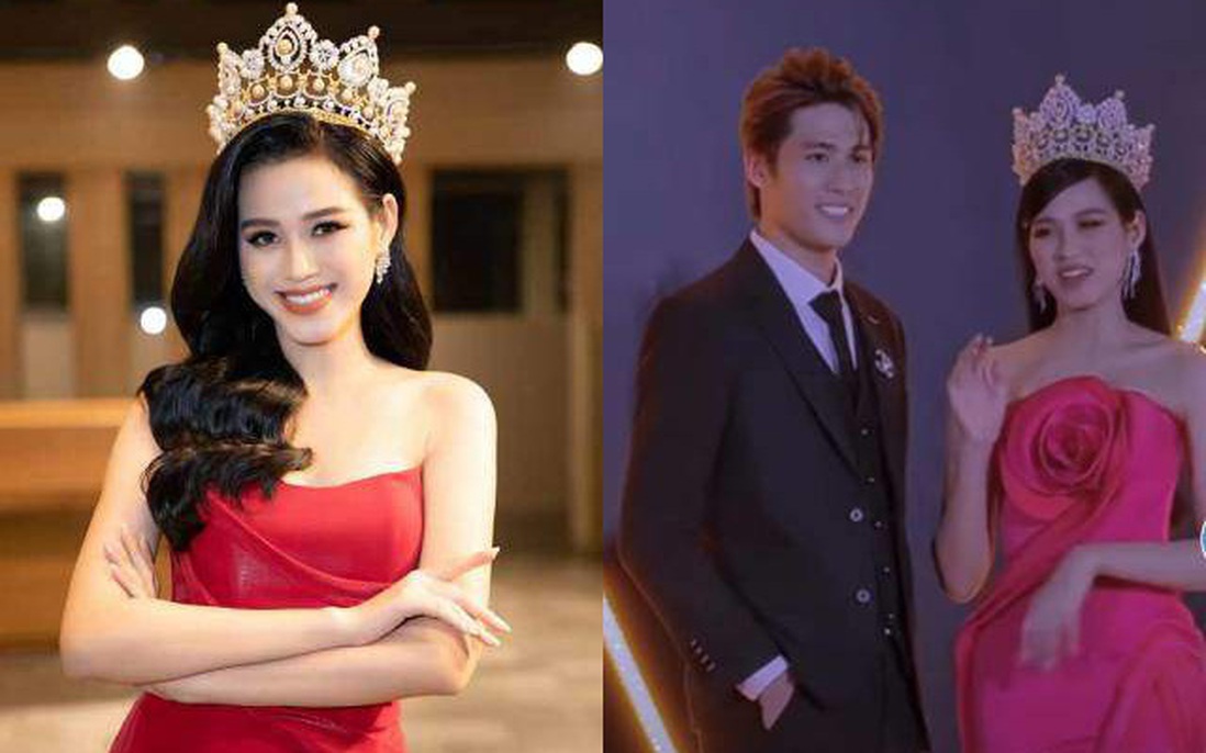 Hoa hậu Đỗ Thị Hà tỏ thái độ khi đồng nghiệp nam ôm eo trên thảm đỏ