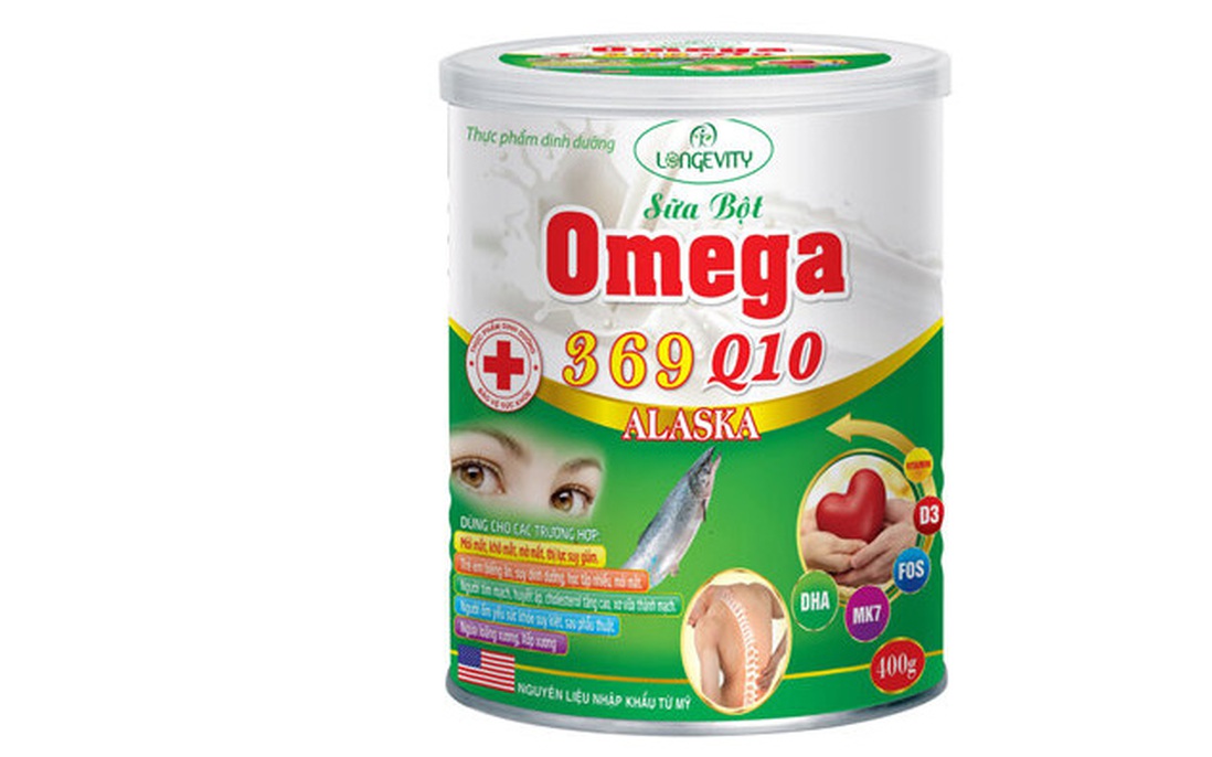 Lừa bán hơn 5.000 hộp sữa bột Omega 369 Q10 Alaska giả cho người già