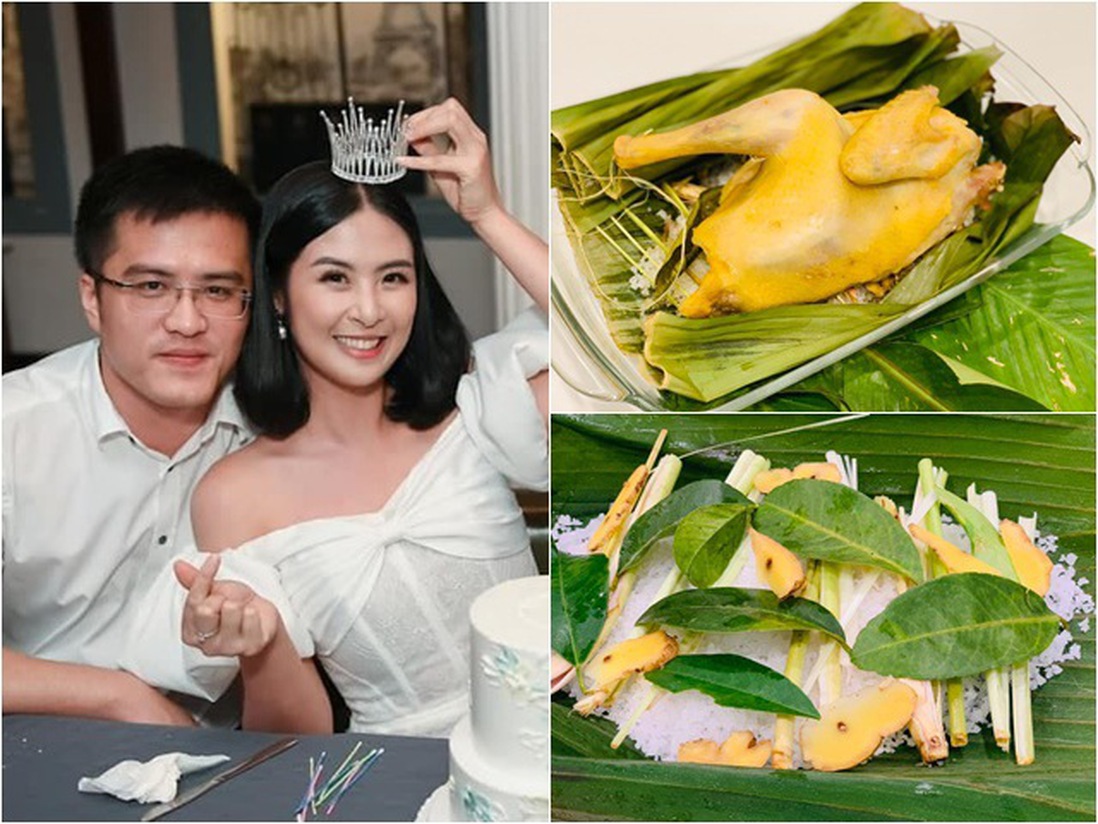 "Hoa hậu hoãn cưới chồng" xắn tay vào bếp làm món gà tuyệt phẩm, nhận hàng nghìn like