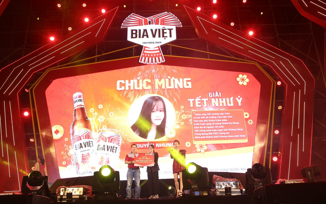Bia Việt mang "Vạn lời chúc như ý" đến mọi miền Tổ quốc