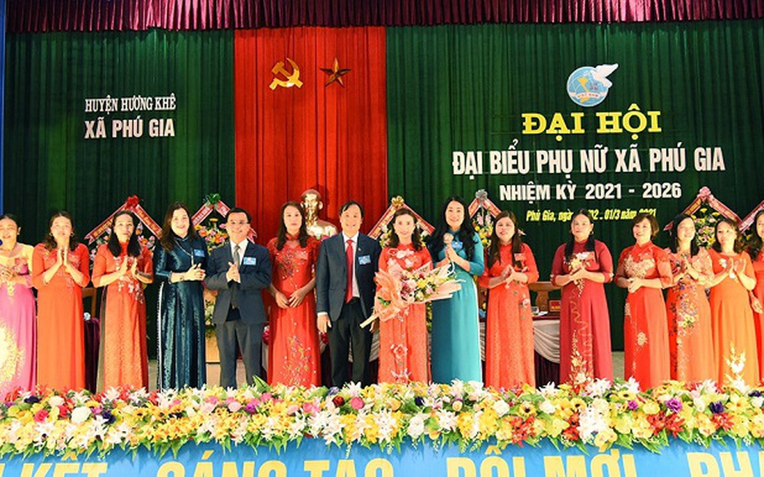Tổ chức thành công Đại hội phụ nữ điểm cấp cơ sở Hà Tĩnh nhiệm kỳ 2021 - 2026