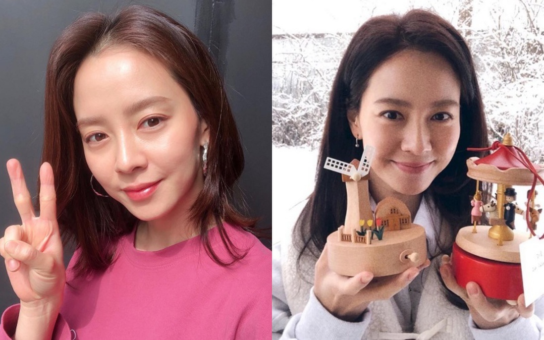 5 bí kíp để có làn da láng mịn ở tuổi 39 của Song Ji Hyo