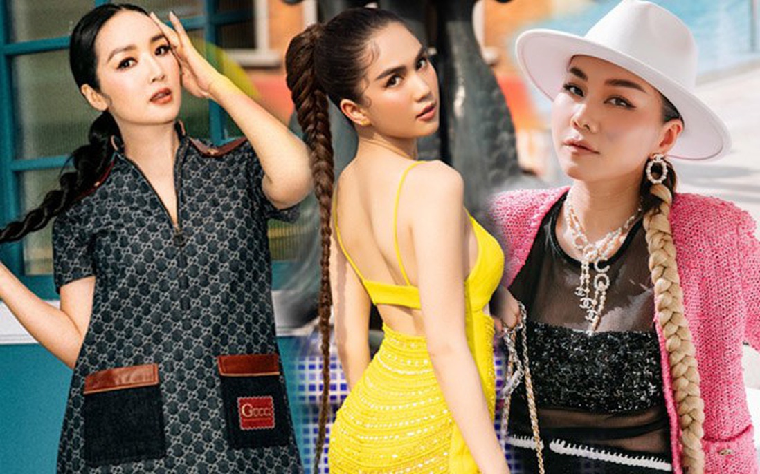 Sao Việt bắt trend tóc thắt bím dài thượt: Người an toàn, người lại chất chơi