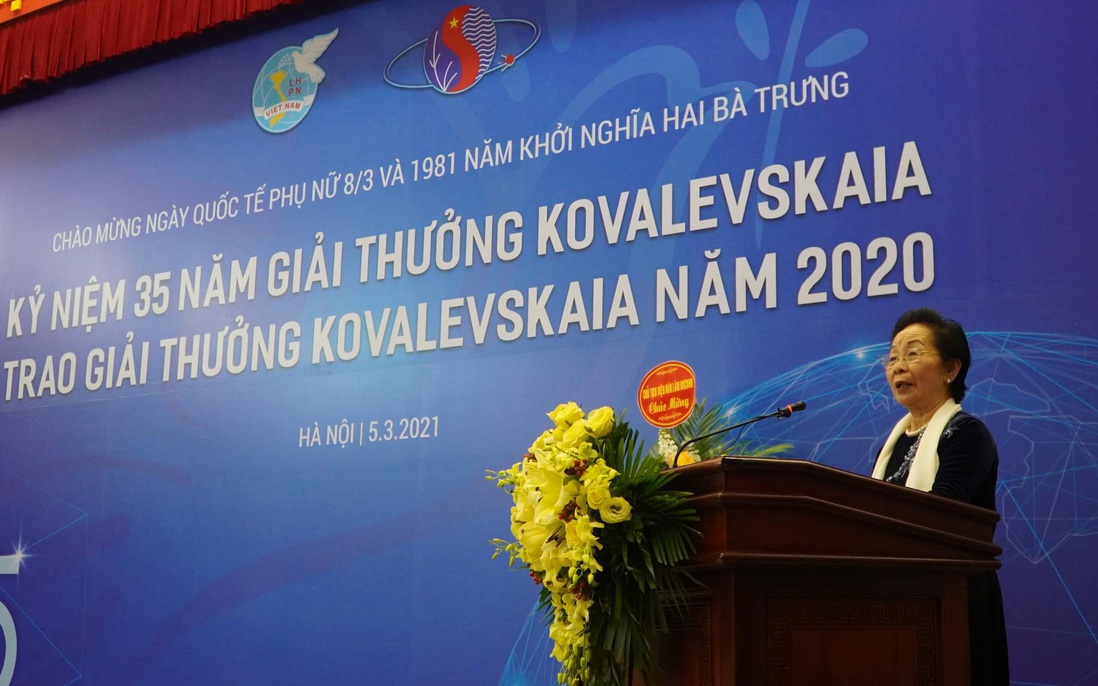 Kỷ niệm 35 năm Giải thưởng Kovalevskaia và trao Giải thưởng Kovalevskaia năm 2020