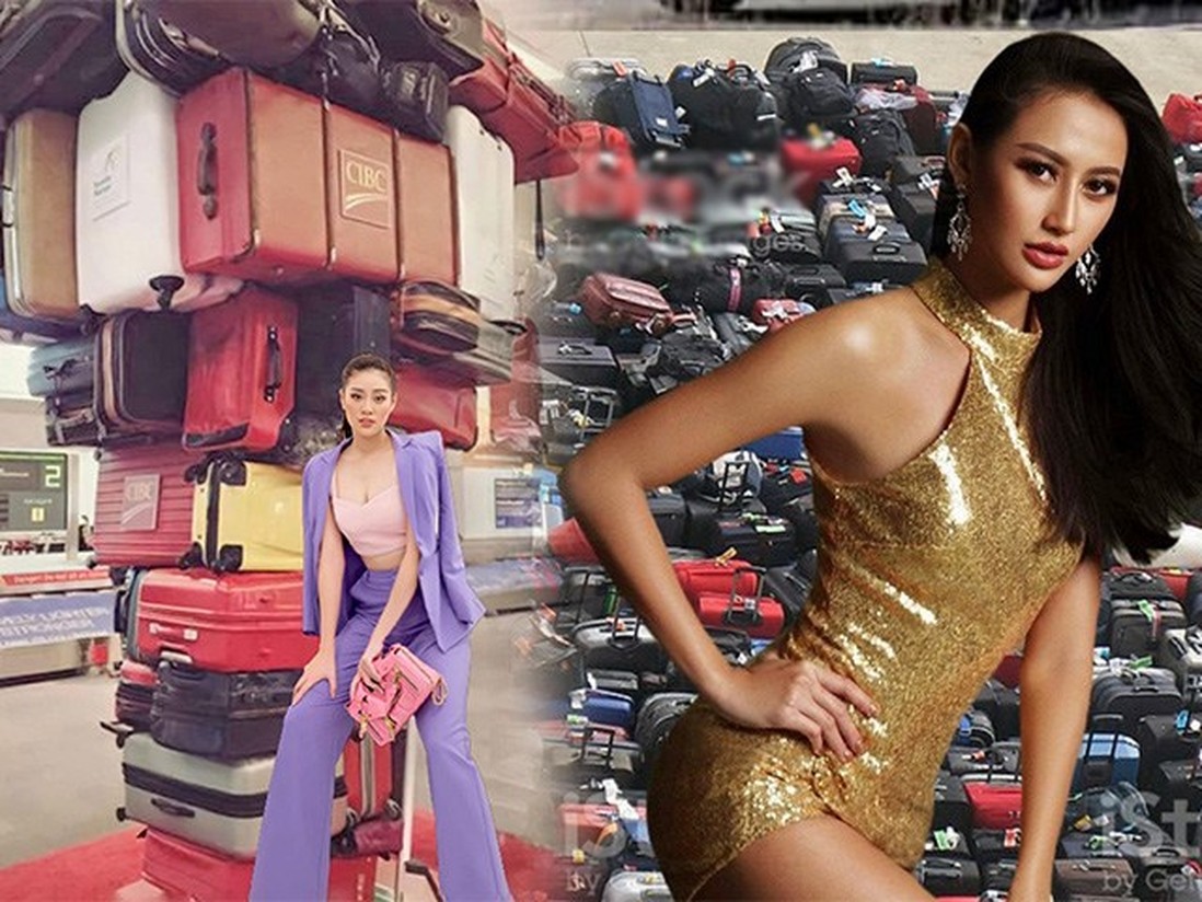 Khánh Vân tuyên bố đem 200 outfits đi Miss Universe, đại diện Indonesia liền "đàn áp" với container 400 bộ