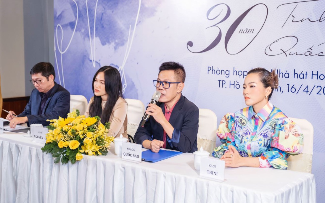 Hà Trần vắng mặt trong đêm nhạc kỷ niệm 30 năm của nhạc sĩ Quốc Bảo
