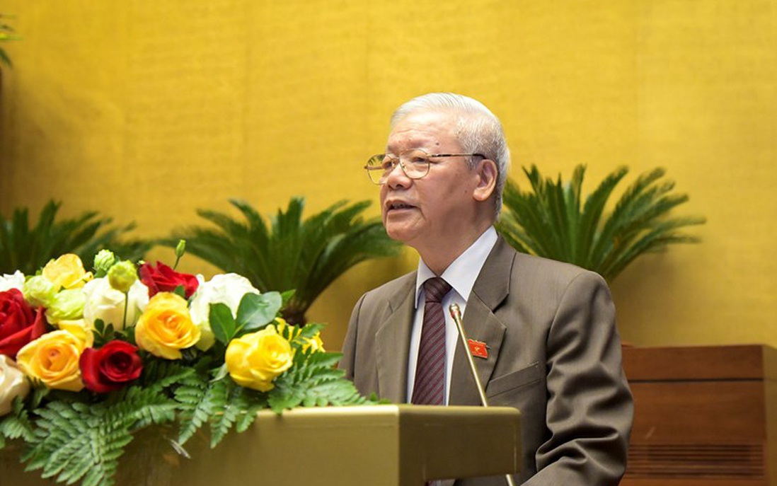 Quốc hội thông qua Nghị quyết miễn nhiệm chức danh Chủ tịch nước đối với ông Nguyễn Phú Trọng