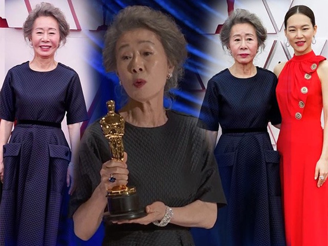 Bà ngoại quốc dân 73 tuổi đoạt tượng vàng Oscar, diện đầm tối màu vẫn tỏa sáng