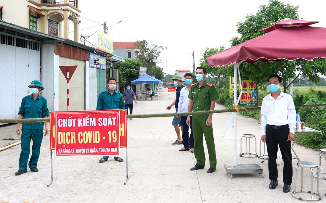 Hà Nam: Thêm 5 người mắc Covid-19 liên quan đến ổ dịch tại xã Công Lý