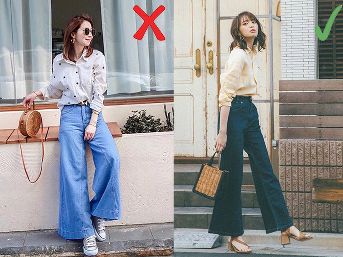 Hội BTV chỉ ra những kiểu giày diện cùng quần jeans là dìm dáng, nàng nên ghi nhớ ngay và luôn