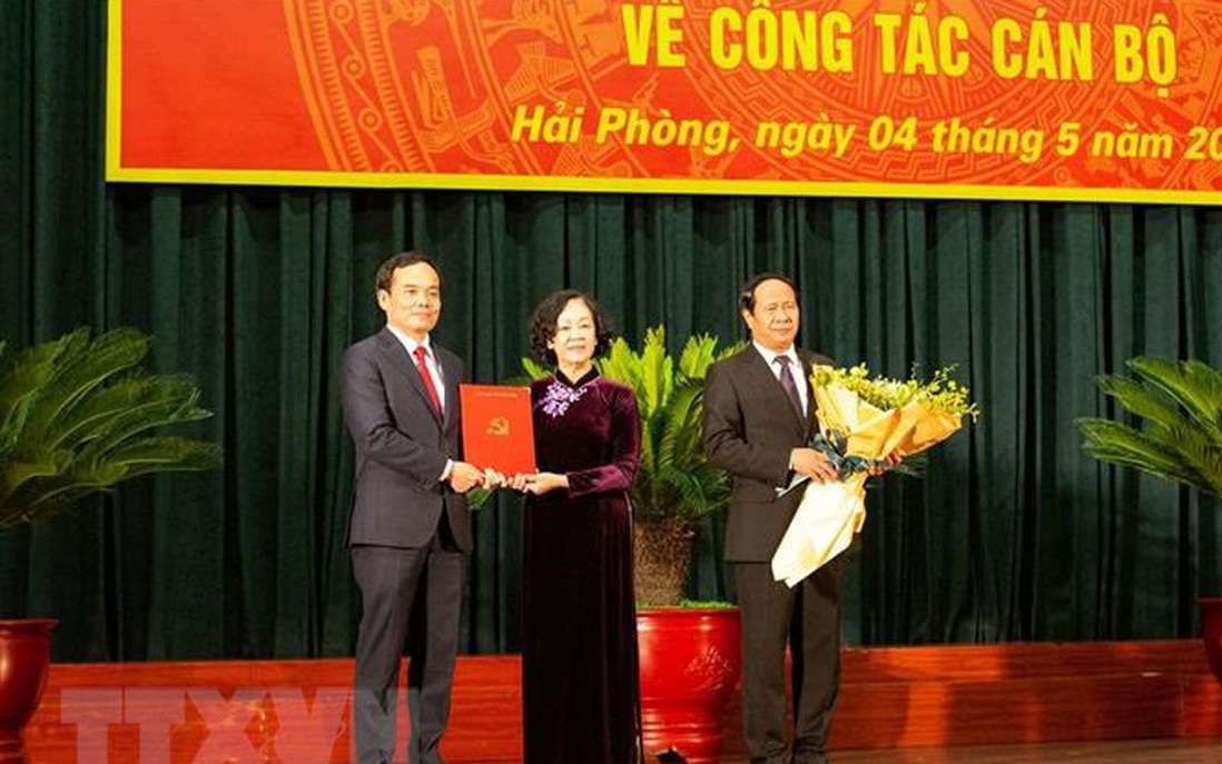 Ông Trần Lưu Quang làm Bí thư Thành ủy Hải Phòng nhiệm kỳ 2020-2025