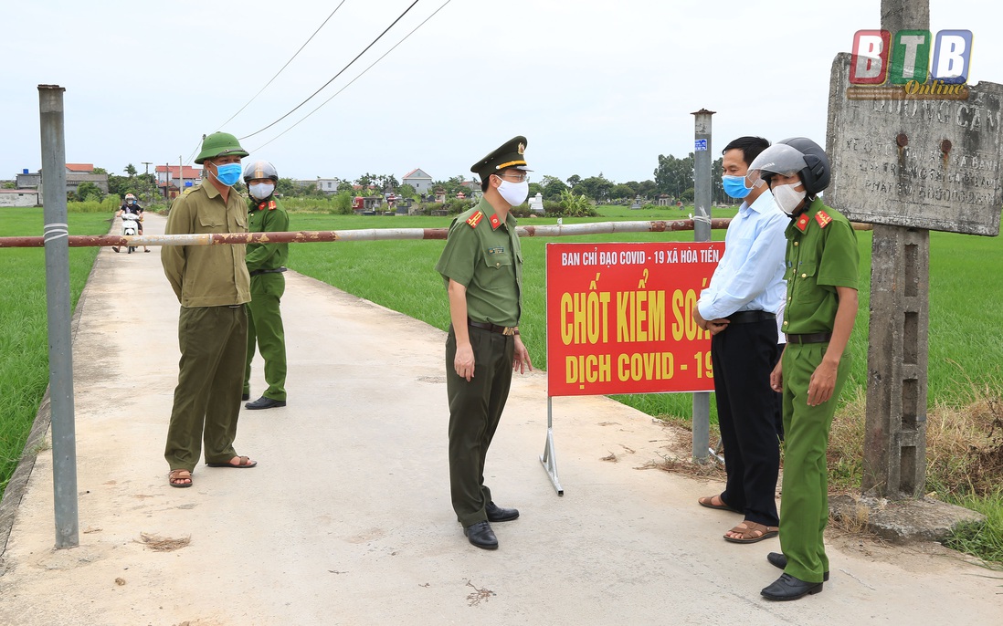 Có 5 ca mắc Covid-19, Thái Bình giãn cách xã hội từ 12h ngày 6/5