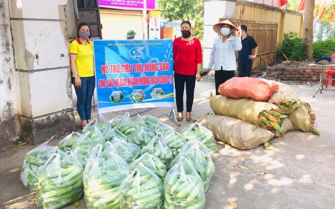 Phụ nữ Lạng Giang giúp người dân tiêu thụ hơn 11 tấn rau quả 