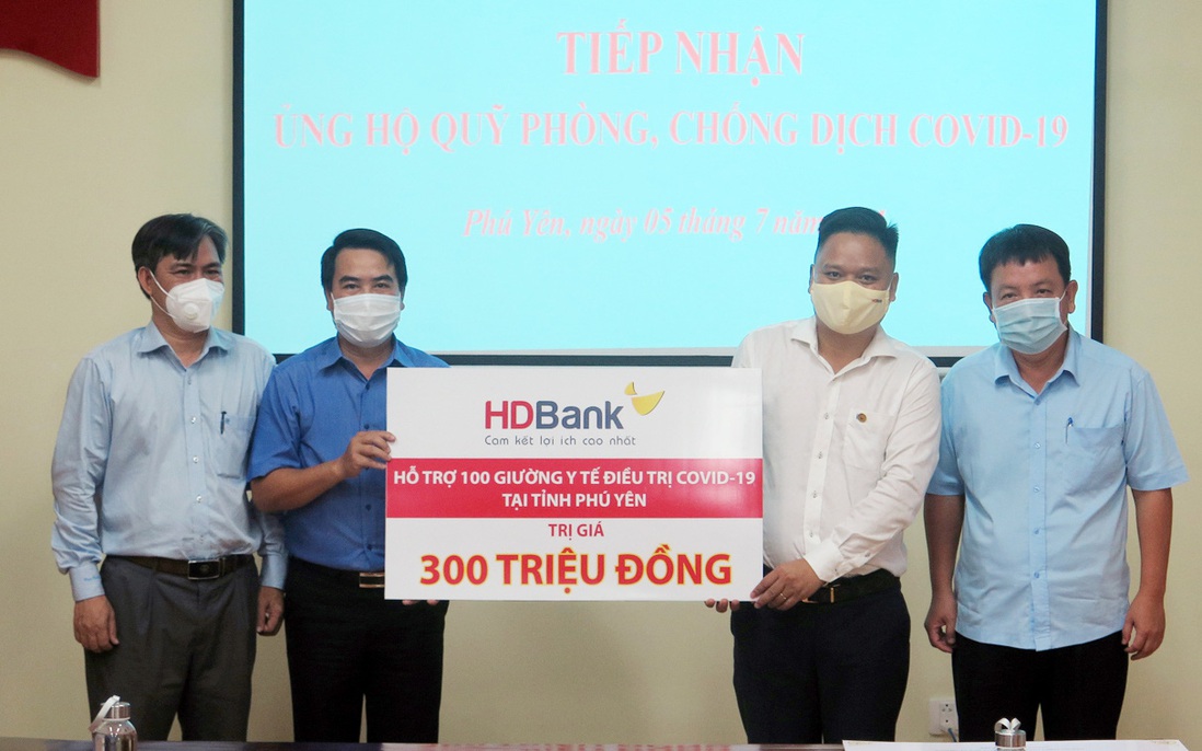 HDBank tặng 100 giường y tế cho tỉnh Phú Yên