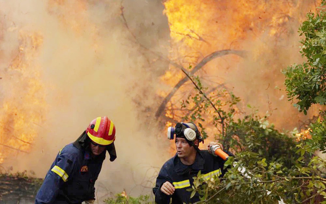 Cháy rừng lớn chưa từng có tại Hy Lạp 