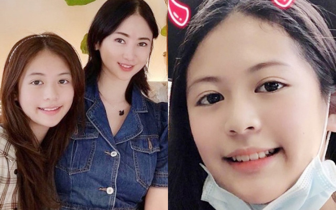 Con gái Hoa hậu Châu Á 14 tuổi đã cao gần bằng mẹ