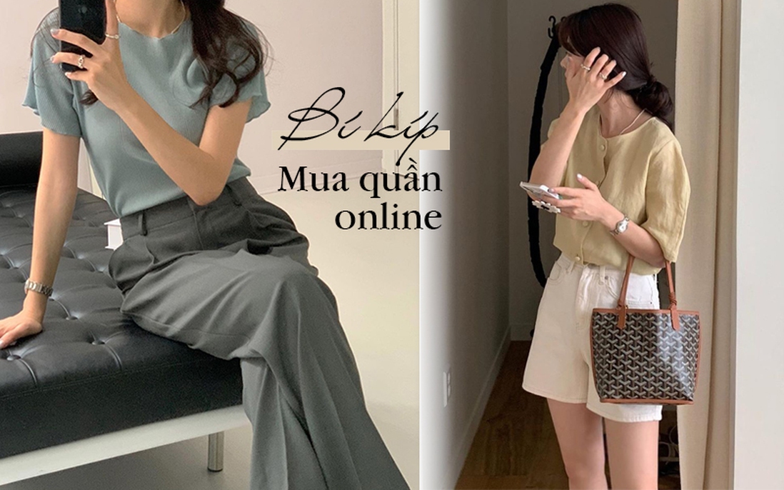 Muốn mua online kiểu quần tôn dáng, hãy nhớ 3 điều sau