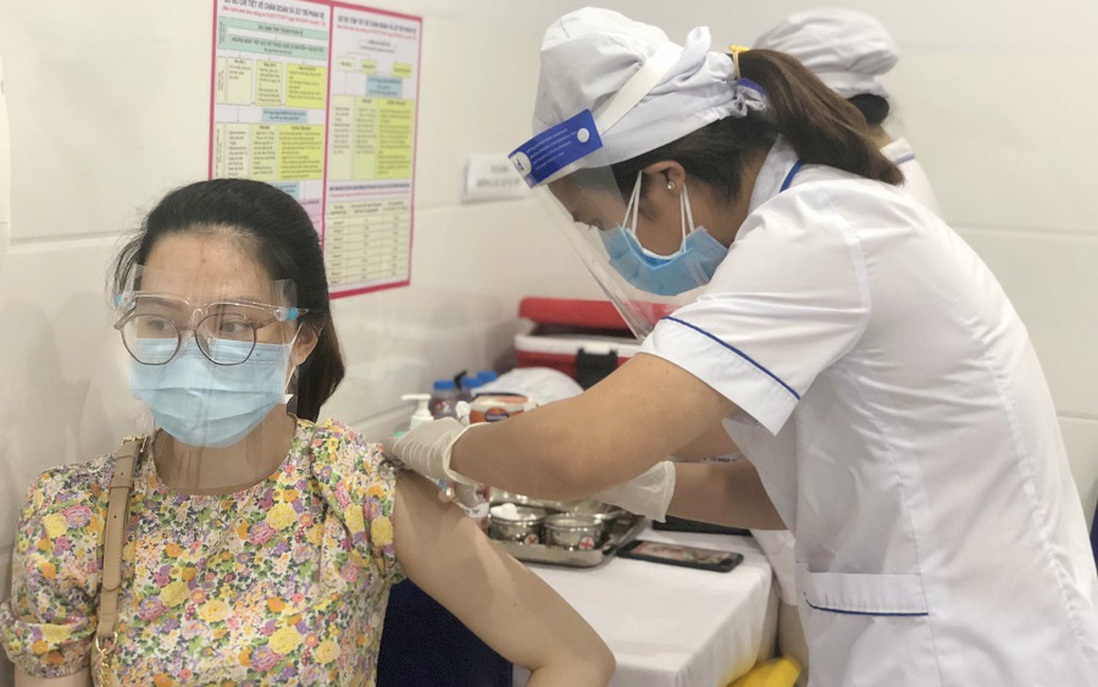 Những thai phụ đầu tiên tại Cần Thơ được tiêm vaccine phòng Covid-19 