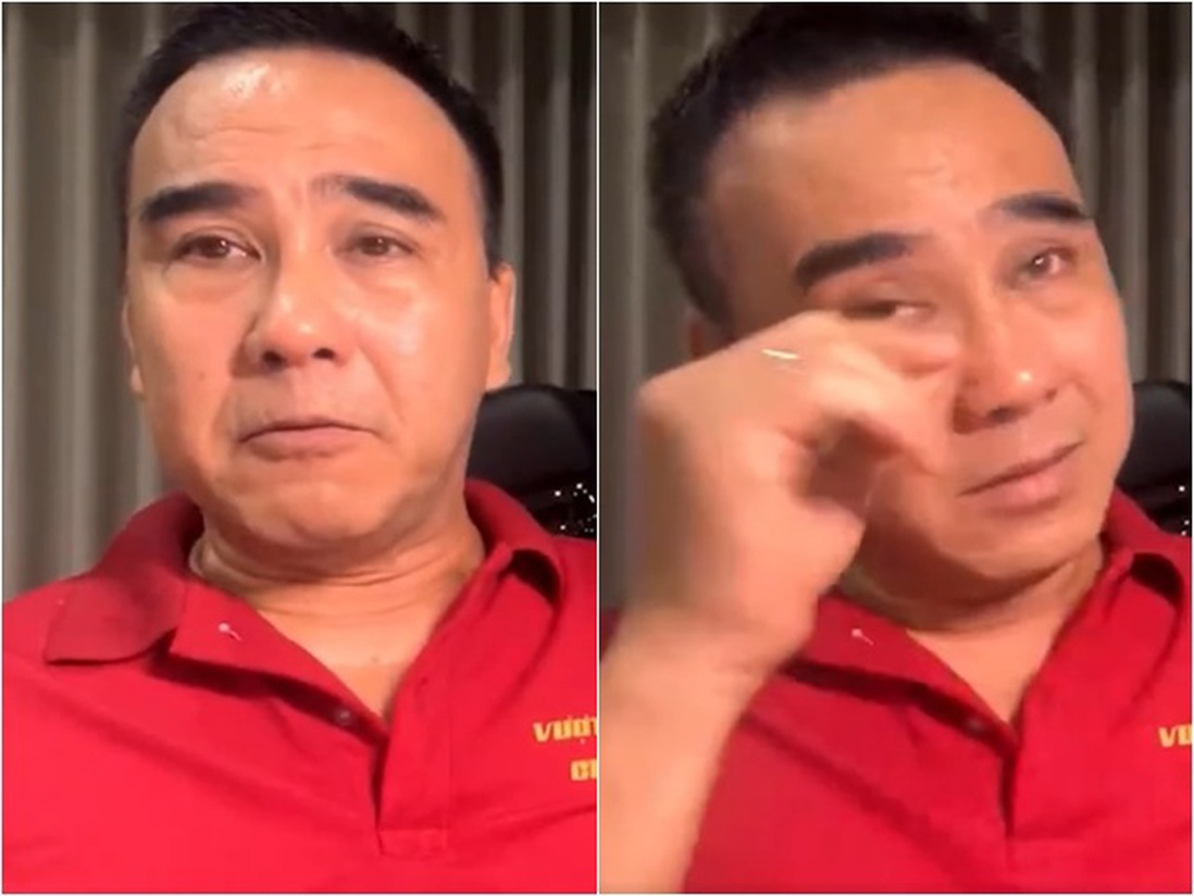 MC Quyền Linh khóc nghẹn trên sóng livestream: "Sài Gòn bây giờ thương lắm, đau lắm"