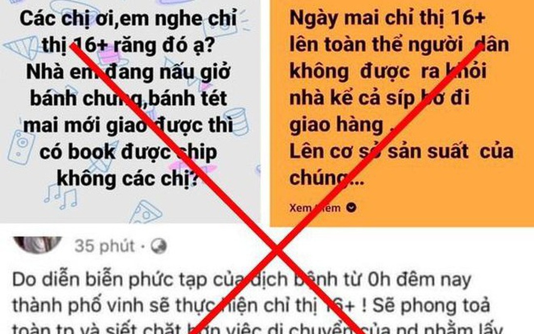 Nghệ An: Phạt 3 người 25 triệu đồng vì thông tin sai sự thật trên Facebook