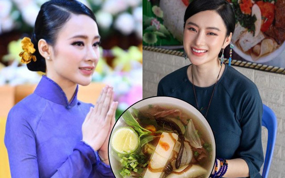 "Sởn da gà" với tô phở giun đất của Angela Phương Trinh 