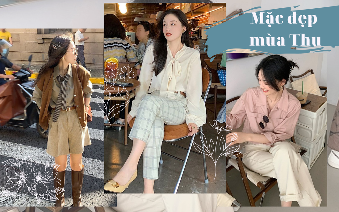 10 set đồ mặc đẹp mùa Thu của dàn blogger châu Á chị em nên copy