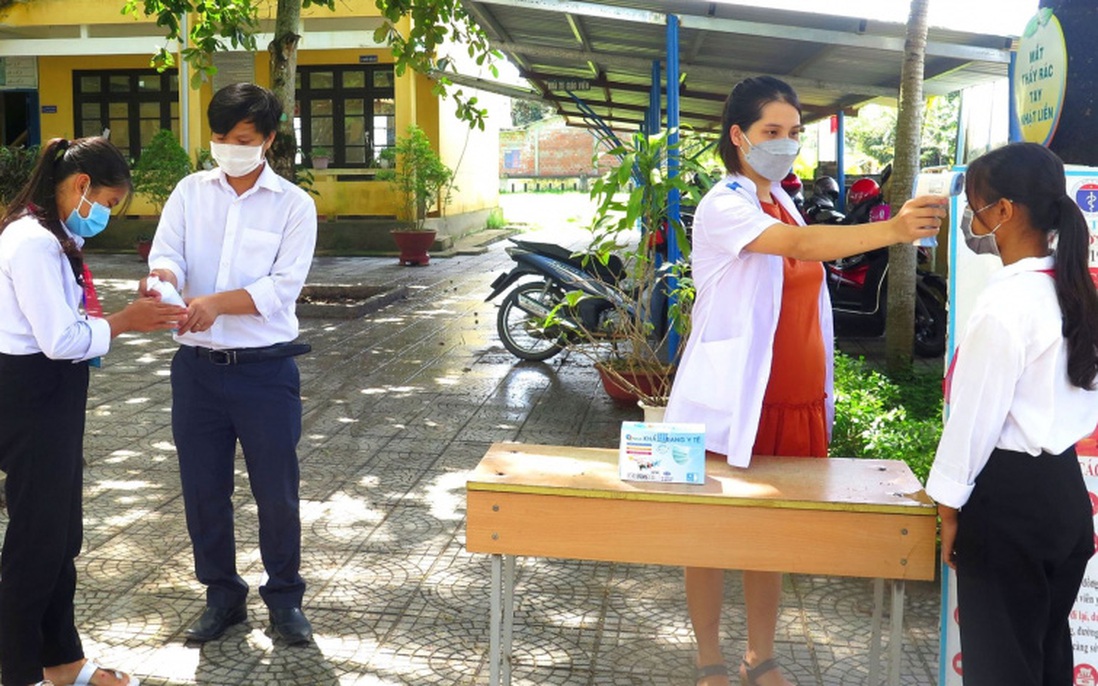 Thừa Thiên Huế: 420/570 trường mở cửa đón học sinh trở lại 