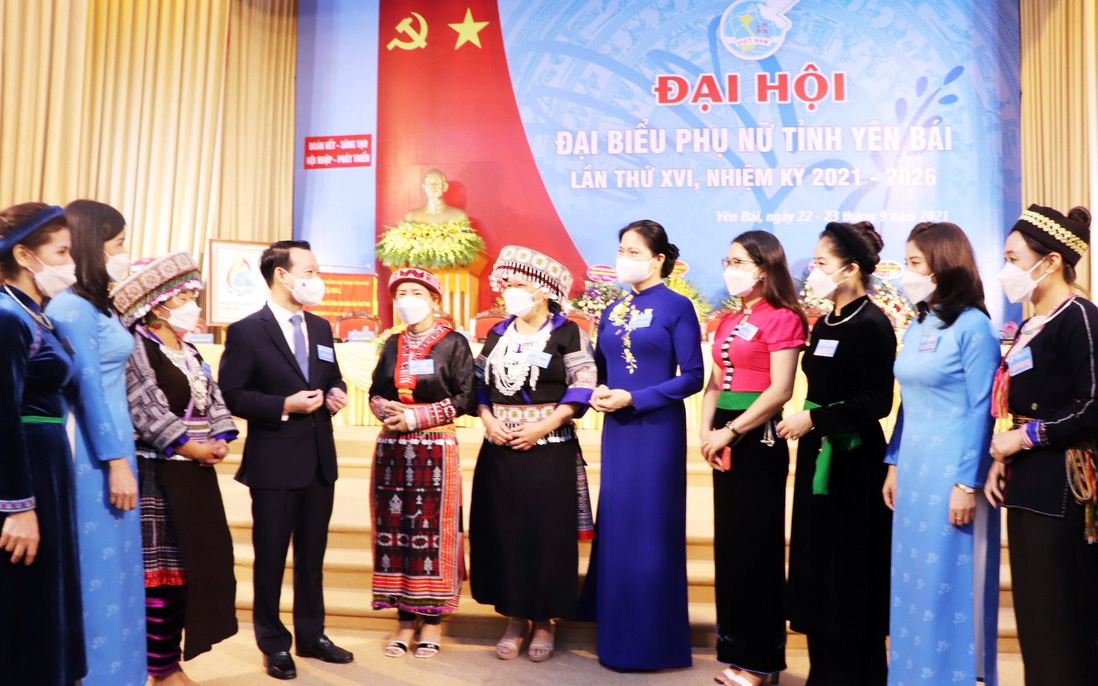 Bà Nguyễn Thị Bích Nhiệm tái đắc cử Chủ tịch Hội LHPN tỉnh Yên Bái nhiệm kỳ 2021-2026