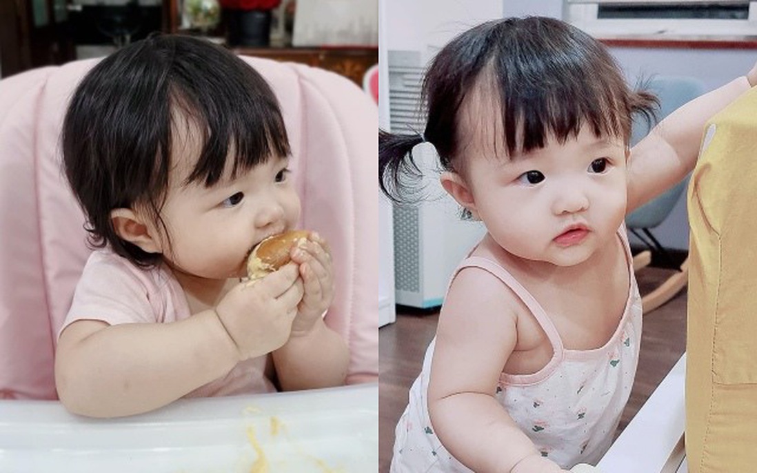 Con gái Đông Nhi 10 tháng tuổi đã ăn loại quả khiến nhiều người "nhăn mặt"