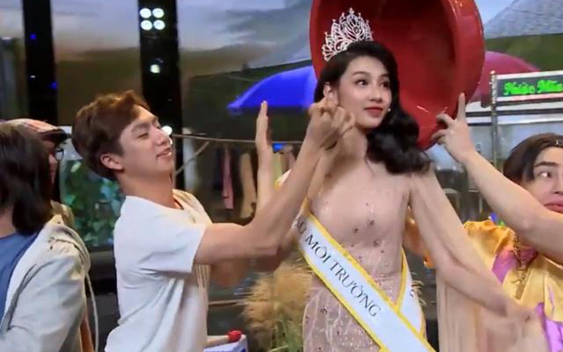 Hoa hậu Thùy Tiên bất ngờ xuất hiện trong chương trình Táo Xuân và điều "tiên tri" cách đây 3 năm