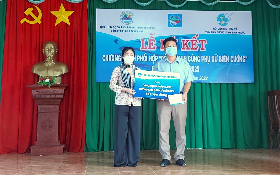 Hội LHPN Bình Dương tiếp tục đồng hành cùng phụ nữ biên giới tỉnh Bình Phước